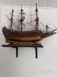 Modellino nave vasa 17 secolo