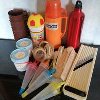 lotto casalinghi gadget per cucina vari utensili