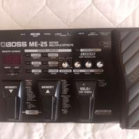 Effetti per chitarra boss me 25