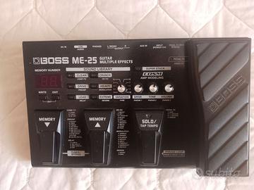 Effetti per chitarra boss me 25