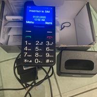 Telefono per anziani, tasti grandi, emergenza SOS