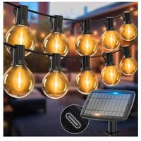 Catena luminosa da esterno alimentata a energia so