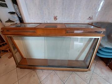 bancone espositore vintage
