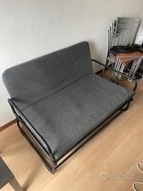 Divano letto IKEA HAMMARN grigio
