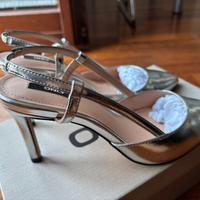 Sandalo Decollete Only 39 Argento