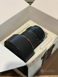 obiettivo SAMYANG 14 mm F2.8 canon