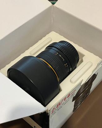 obiettivo SAMYANG 14 mm F2.8 canon