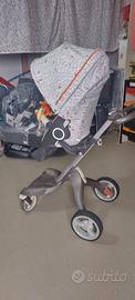 Trio Stokke Xplory, passeggino ovetto ecc