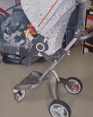 Trio Stokke Xplory, passeggino ovetto ecc