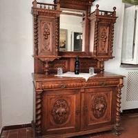 Credenza in noce massello