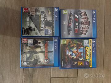 Ps4 con 2 controller e giochi