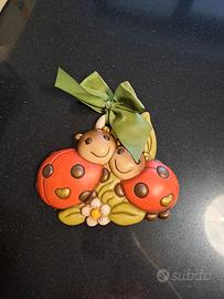formella coppia di coccinelle thun