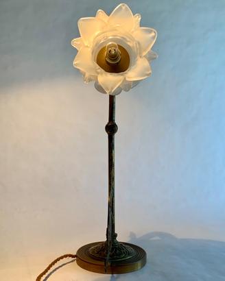 Lampada da Tavolo in Stile Liberty / Art Nouveau