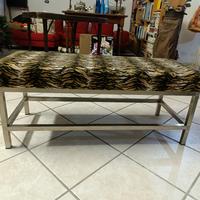 Panca Design Moderno - Seduta Tigrata Animalier e 