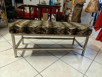 Panca Design Moderno - Seduta Tigrata Animalier e 