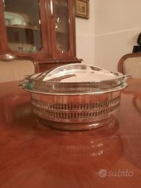 Scaldavivande Silverplated PetruzzieBranca vintage