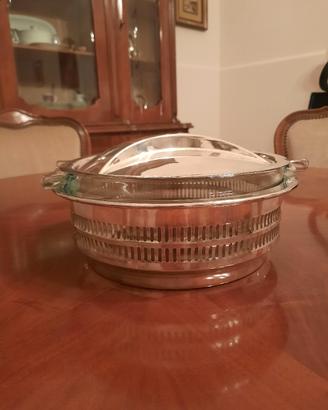 Scaldavivande Silverplated PetruzzieBranca vintage