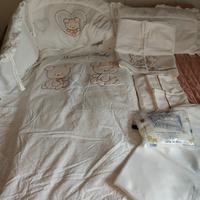 Set biancheria culla 