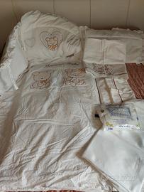 Set biancheria culla 