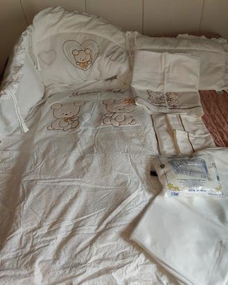 Set biancheria culla 