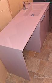 Mobiletto PUNTOTRE lavandino e portalavatrice