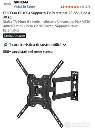 Staffa tv muro