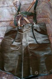 PANTALONI TIROLESI  BIMBO IN PELLE