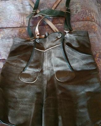 PANTALONI TIROLESI  BIMBO IN PELLE