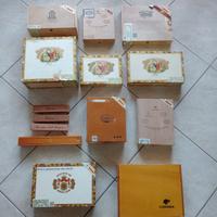 Scatole sigari vuote