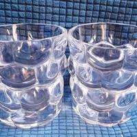 bicchieri in cristallo 8 pezzi nachtman h9x Ø 8