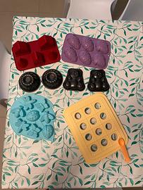 Stampi per dolci in silicone,alluminio e plastica