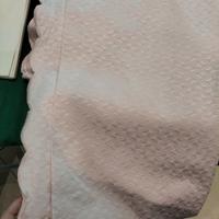 copriletto di raso rosa 