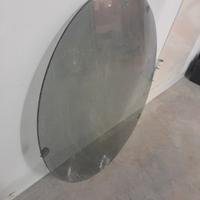 Vetro rotondo per tavolino