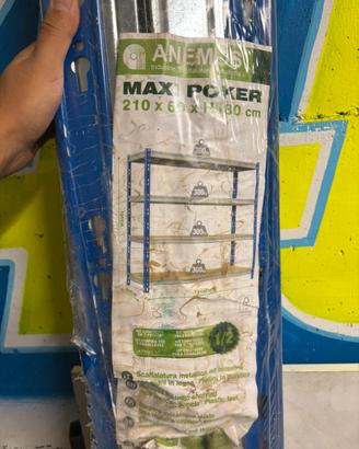 Scaffale grande portata 300 kg a ripiano