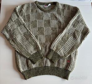 Marlboro Leisure Wear Maglione Vintage Verde L