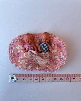 Mini Bambole, Gemelli ES, Vintage