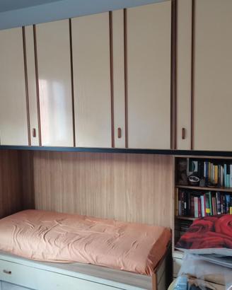 CAMERA DA LETTO CON ARMADIO A PONTE