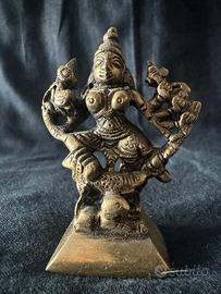 Statua indiana in bronzo Lakshmi Durga 🇮🇳