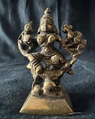 Statua indiana in bronzo Lakshmi Durga 🇮🇳