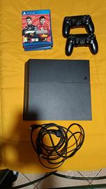 PS4 fat+2 controller+4 giochi