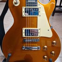 eko les paul gold  chitarra elettrica