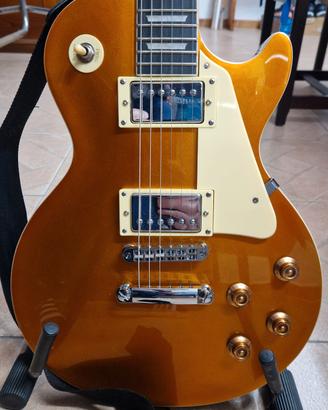 eko les paul gold  chitarra elettrica
