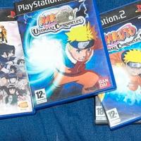 Set 5 Giochi Naruto PlayStation 2 - Collezione Com
