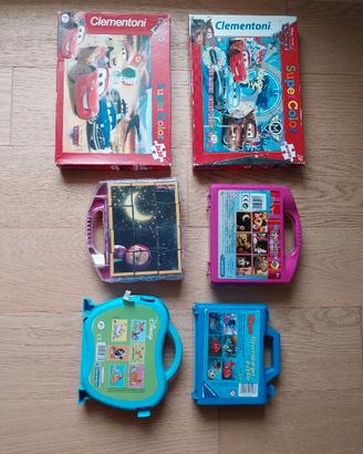 Puzzle vari 3+ , Domino e Memory