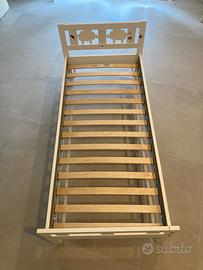 Letto bambino 70x160 con doghe e materasso