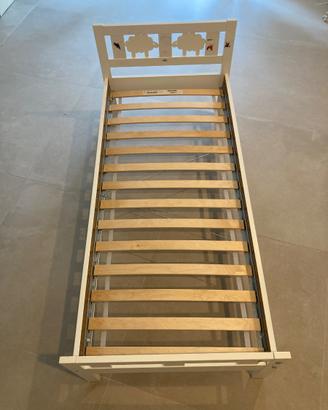 Letto bambino 70x160 con doghe e materasso
