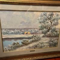 Quadro "Paesaggio invernale"