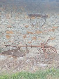 Convenienza e Chance : Aratro antico + giogo 