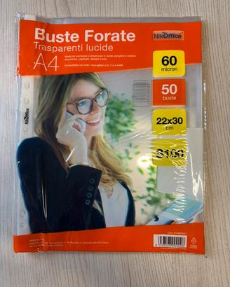 1000 Buste per fogli A4 universali 22x30 cm