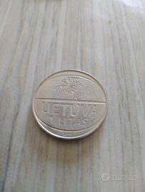 Moneta lituania 1 litas